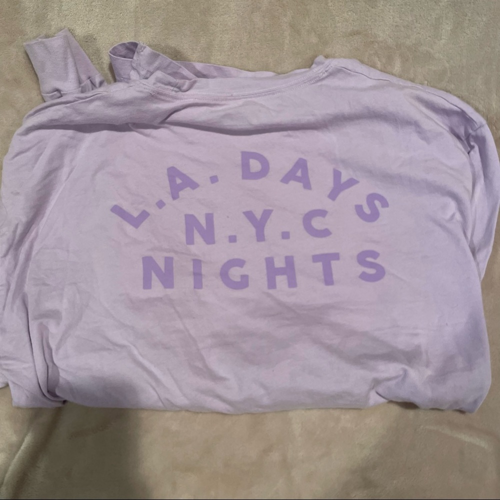 L. A. Days NYC Nights shirt